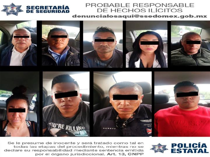  Policías falsos y extorsionadores detenidos